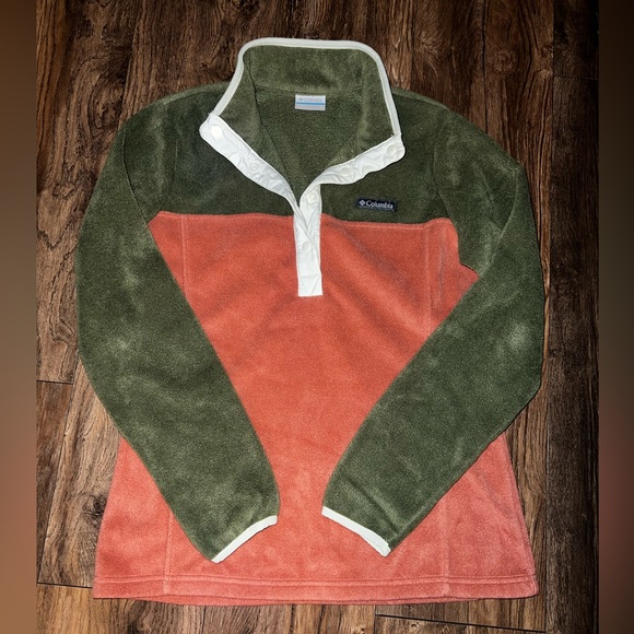 Women’s Size SMALL Columbia Soft Fleece Half Button Pullover. - Picture 5 of 6